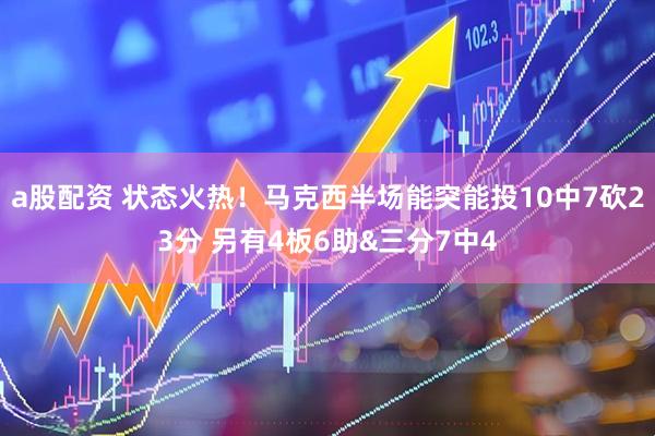 a股配资 状态火热！马克西半场能突能投10中7砍23分 另有4板6助&三分7中4